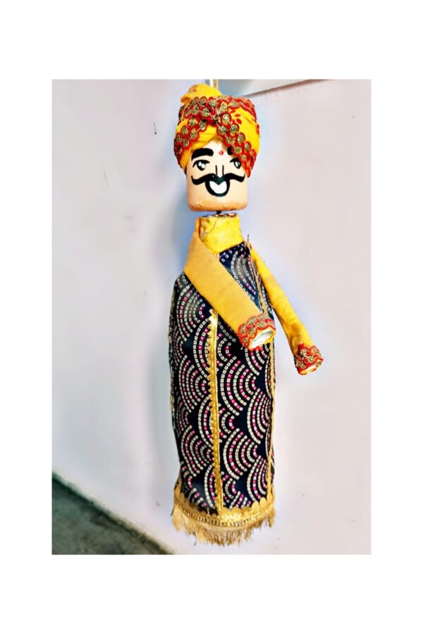 RAJSTHANI COUPLE PUPPET SET"S - Image 3