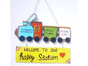 HAPPY SATATION "WALL HANGING"