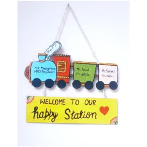 HAPPY SATATION "WALL HANGING"