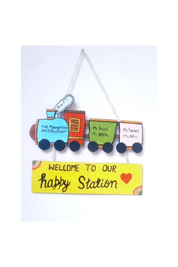 HAPPY SATATION "WALL HANGING"