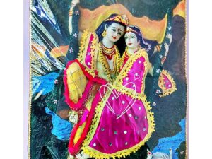 RADHA KRISHNA CANVAS PAINTING